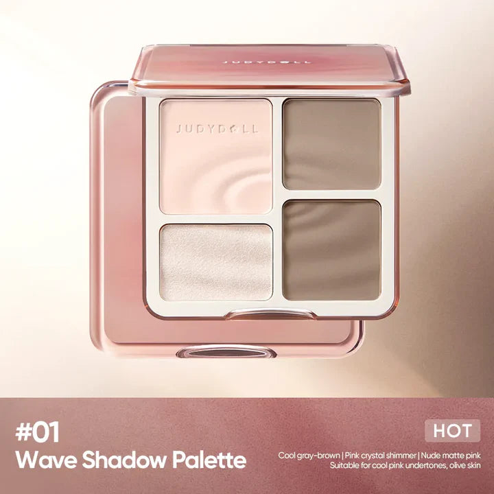 JUDYDOLL 2 IN 1 HIGHLIGHTER & CONTOUR PALETTE