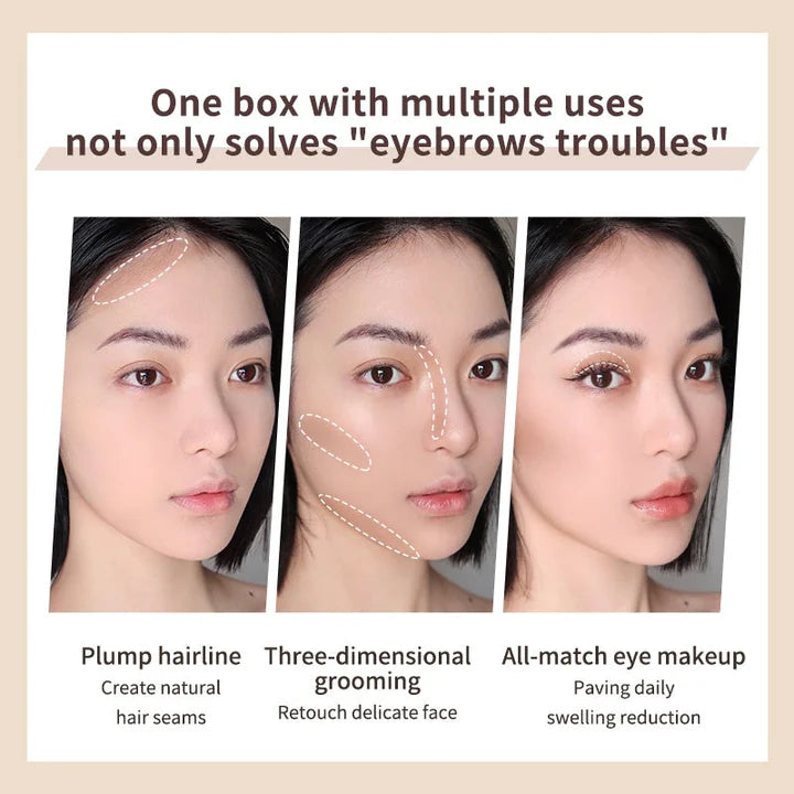 JUDYDOLL MODELING 3-COLOR EYEBROW POWDER