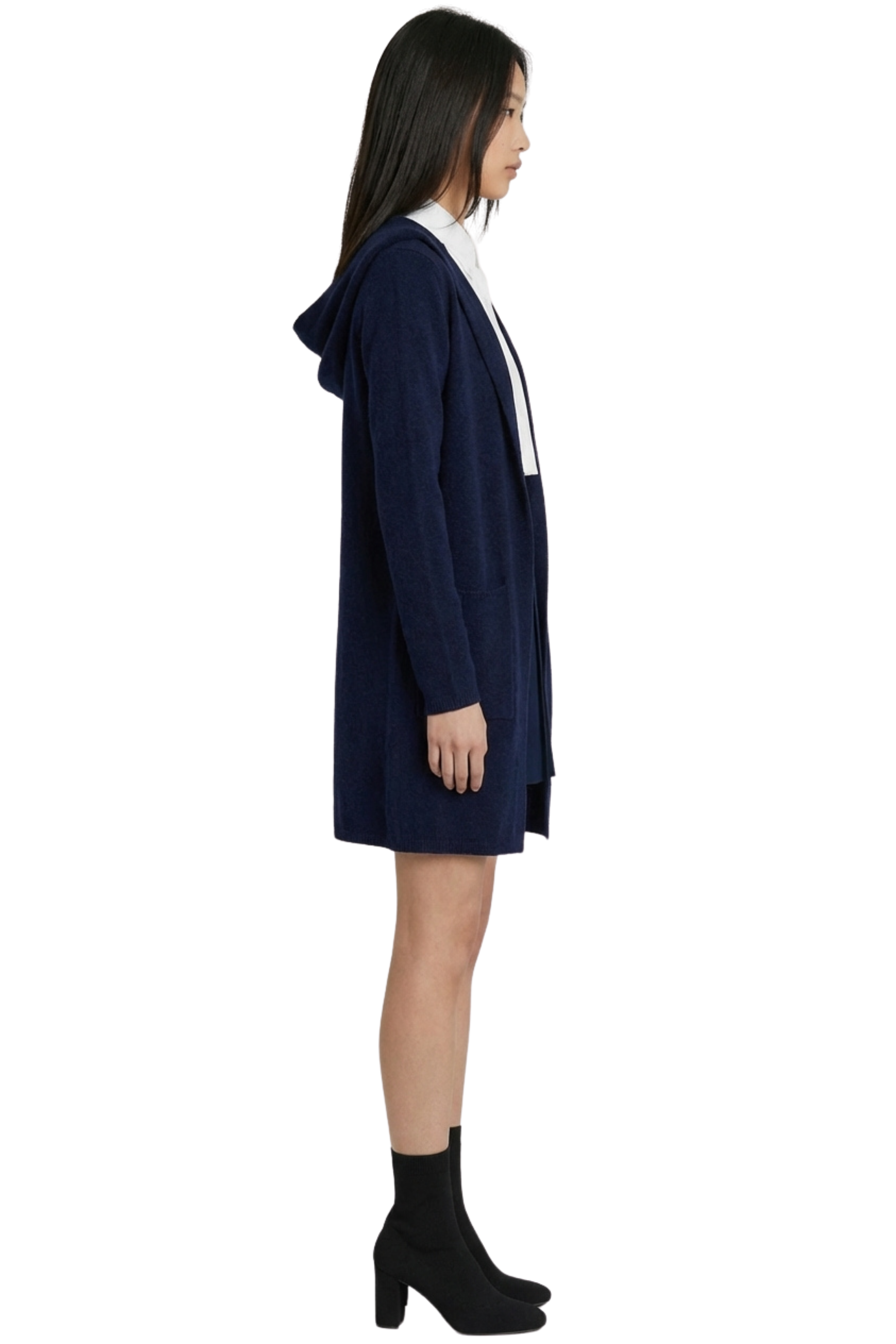 THE ARCHIVE CARDIGAN NAVY