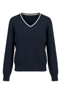 THE CLASSIC V-NECK SWEATER NAVY