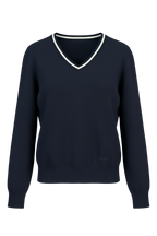 THE CLASSIC V-NECK SWEATER NAVY