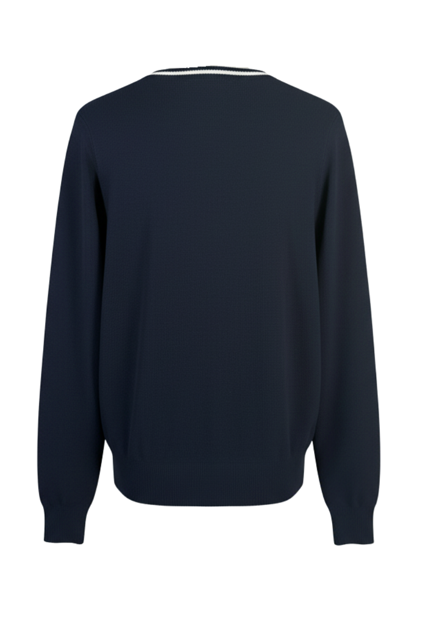 THE CLASSIC V-NECK SWEATER NAVY