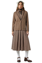 THE CLASSIC TRIM CARDIGAN WARM TAUPE