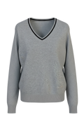 THE CLASSIC V-NECK SWEATER MEDIUM GREY
