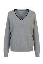 THE CLASSIC V-NECK SWEATER MEDIUM GREY