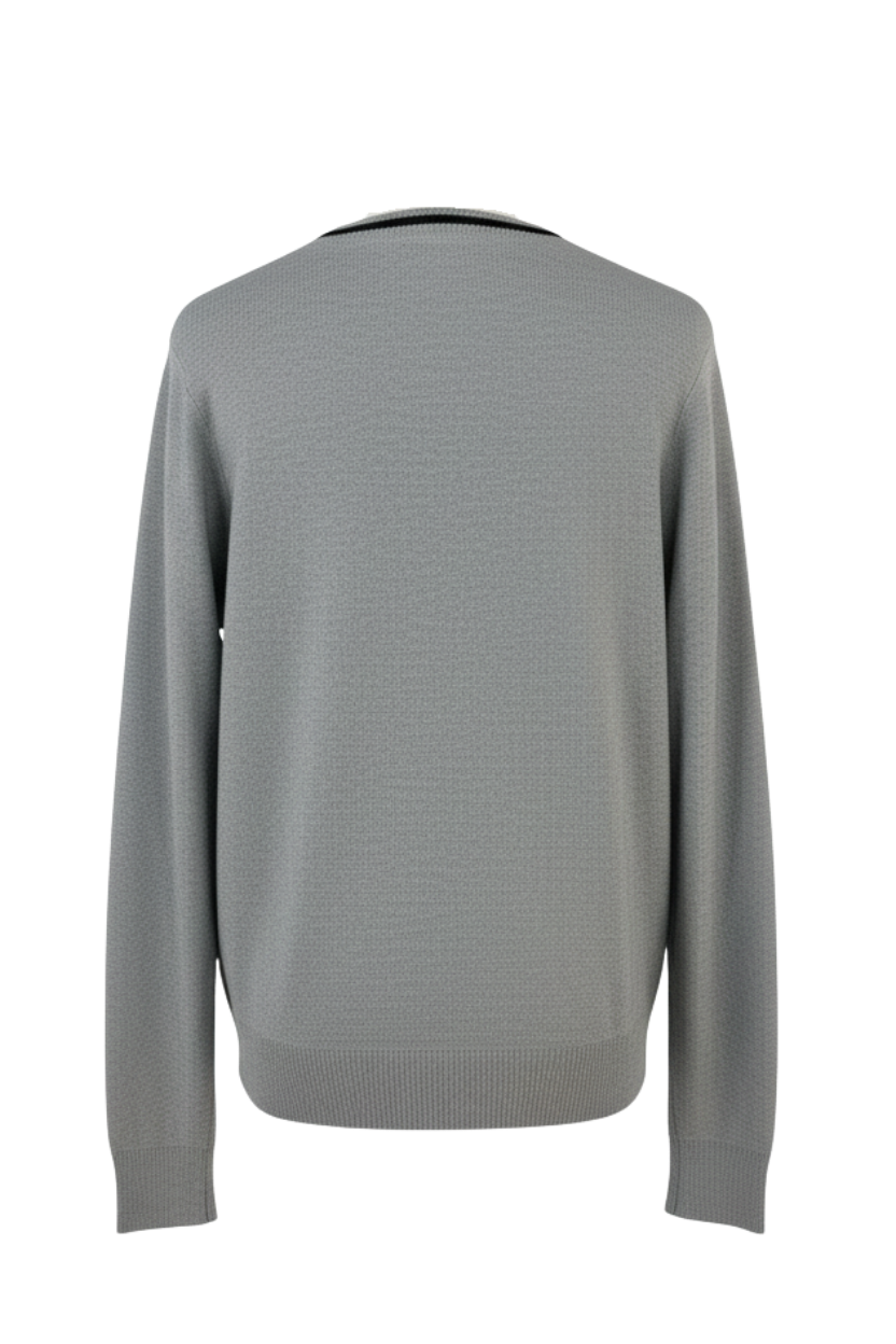 THE CLASSIC V-NECK SWEATER MEDIUM GREY