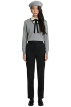 THE CLASSIC V-NECK SWEATER MEDIUM GREY