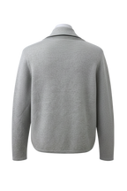 THE CLASSIC TRIM CARDIGAN LIGHT GREY