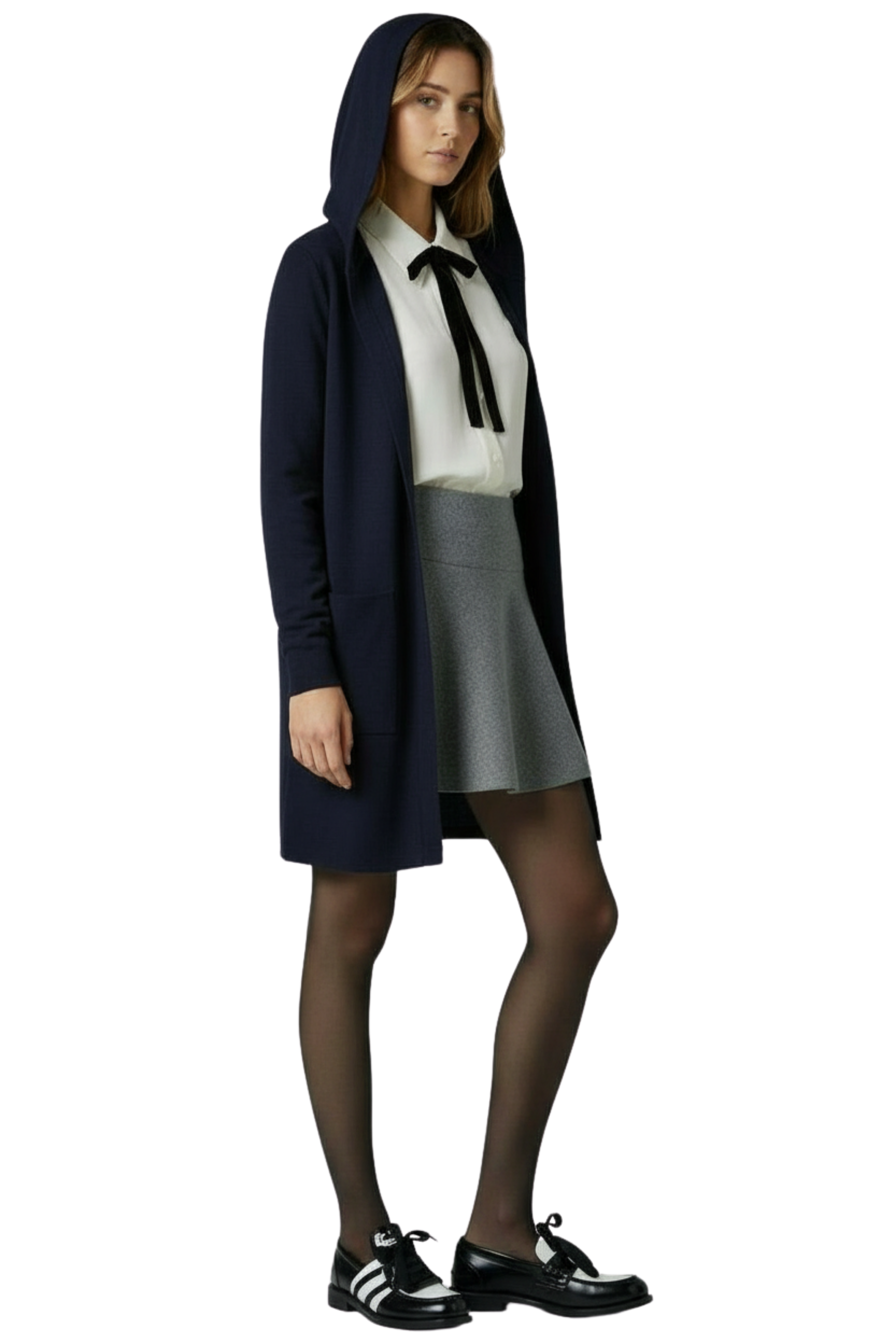 THE ARCHIVE CARDIGAN NAVY