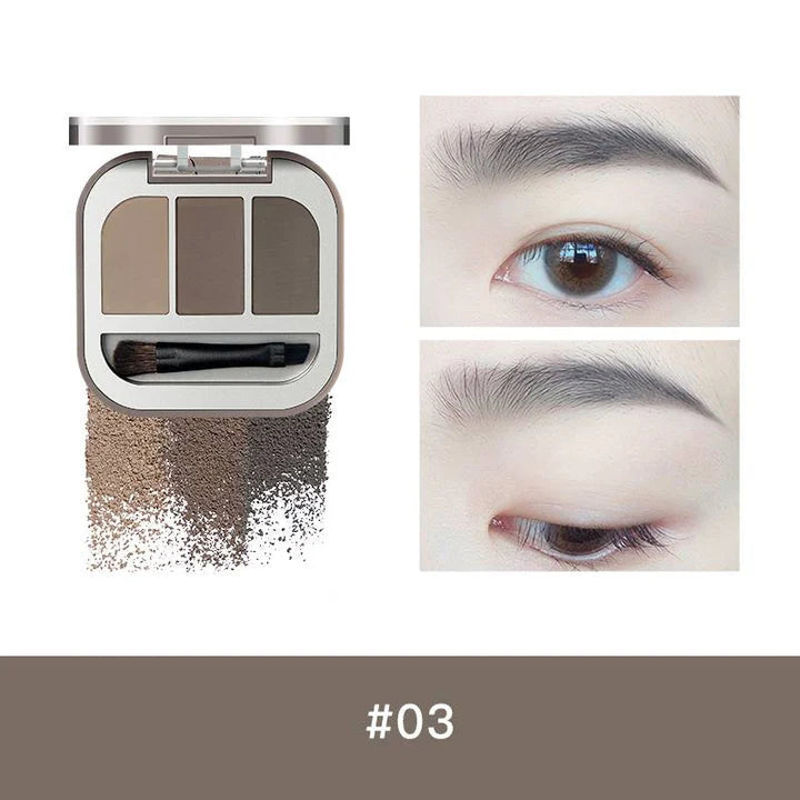 JUDYDOLL MODELING 3-COLOR EYEBROW POWDER