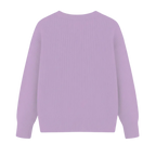 THE HEARTBEAT SWEATER LAVENDER HAZE/ CREAM